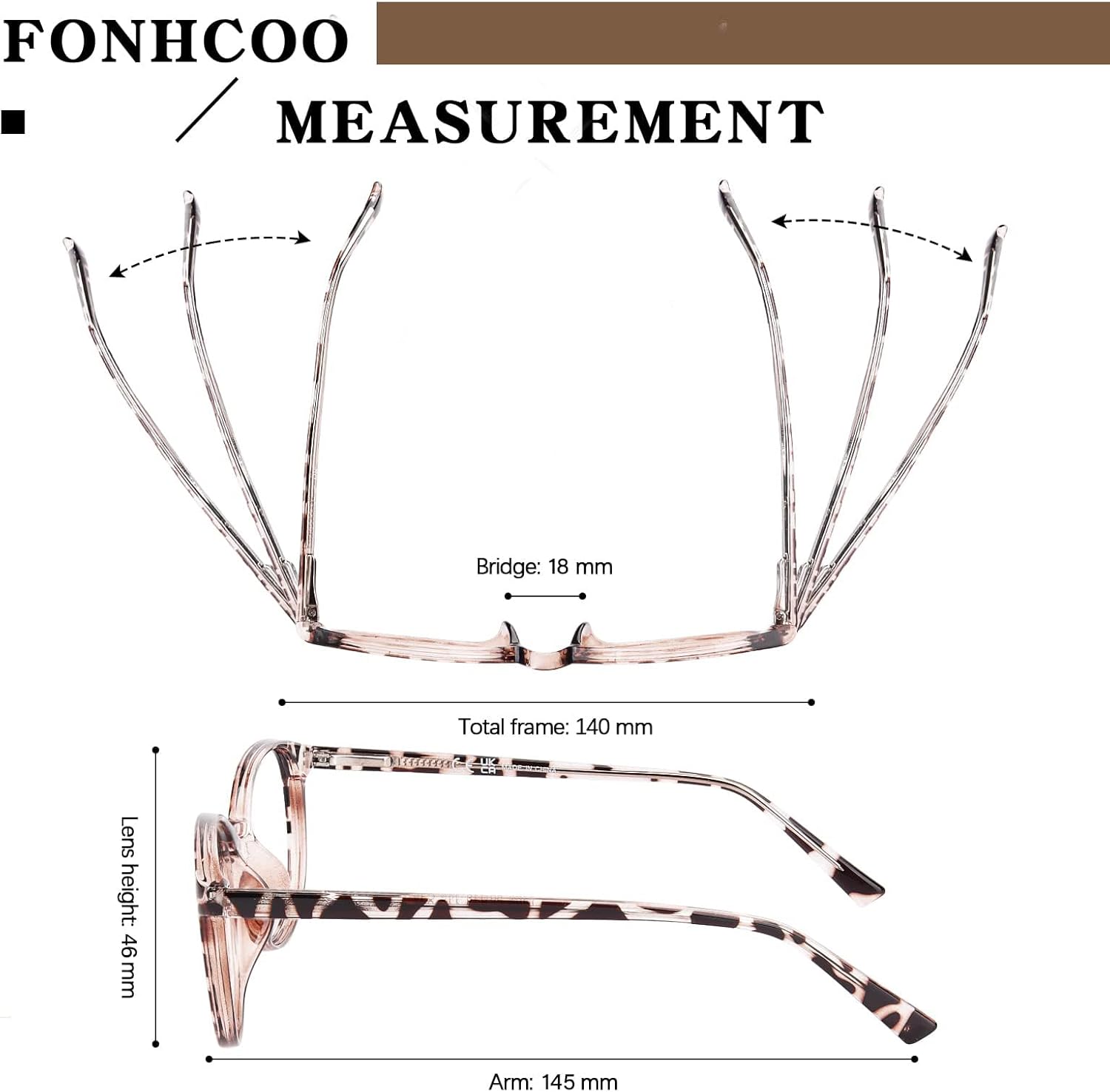 FONHCOO Blue Light Blocking Glasses Women Men Computer Eyeglasses,TR90 Fashion Round Transparent Anti Blue Light Glasses with Anti Eyestrain & UV Glare for Gaming & Reading - Image 5