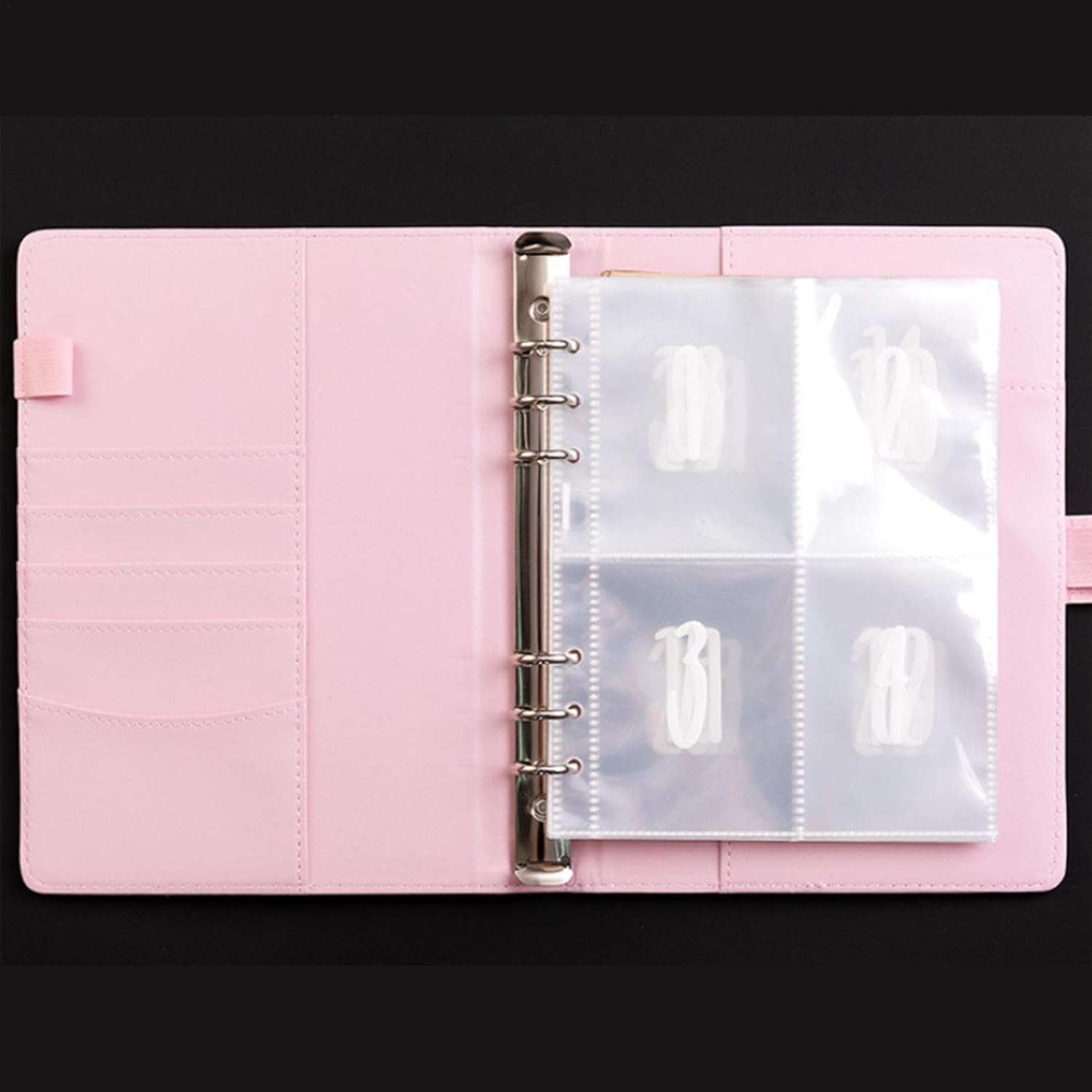 100 Envelopes Challenge Binder, 100 Envelope Saving Challenge, A5 Binder Notebook Set, Planner Start Set, Financial Planner, Savings Book Binder, Easy Money Budgeting, for Couples, Offices, Home - Image 6