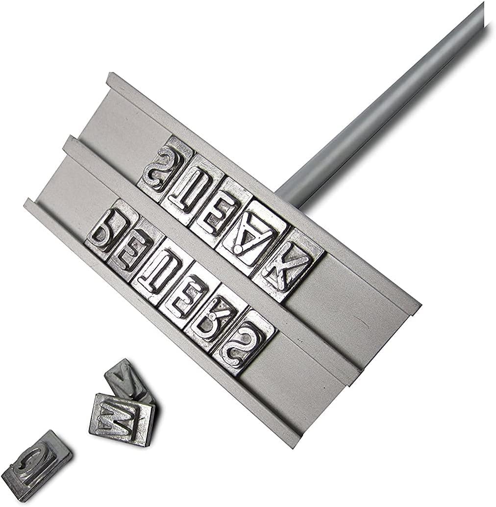 Barbecue Branding Iron - Barbecue Grill Branding Iron with 55 Interchangeable Letters, Wooden Handle Barbecue Accessories, Grill Utensils for Branding Steaks, Burgers, Chicken, Meat - Image 5