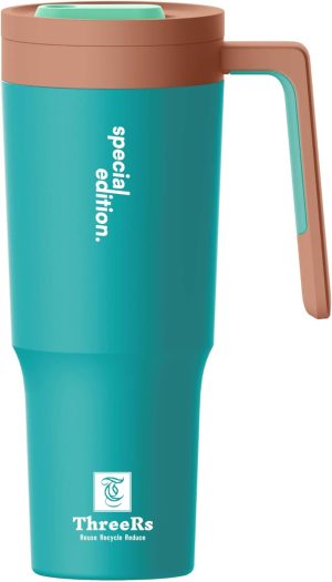 40oz Tumbler with Straw, Lid and Ha...