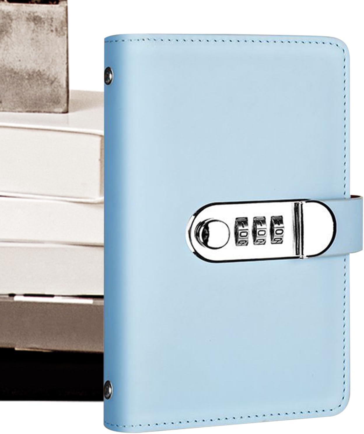 Saving Money Book | Leather Cover Lock Planner - Money Book for Cash Saving,for Budget Bill Financial Payment Home Apartment Dorm Office School Travel Outdoor - Image 9