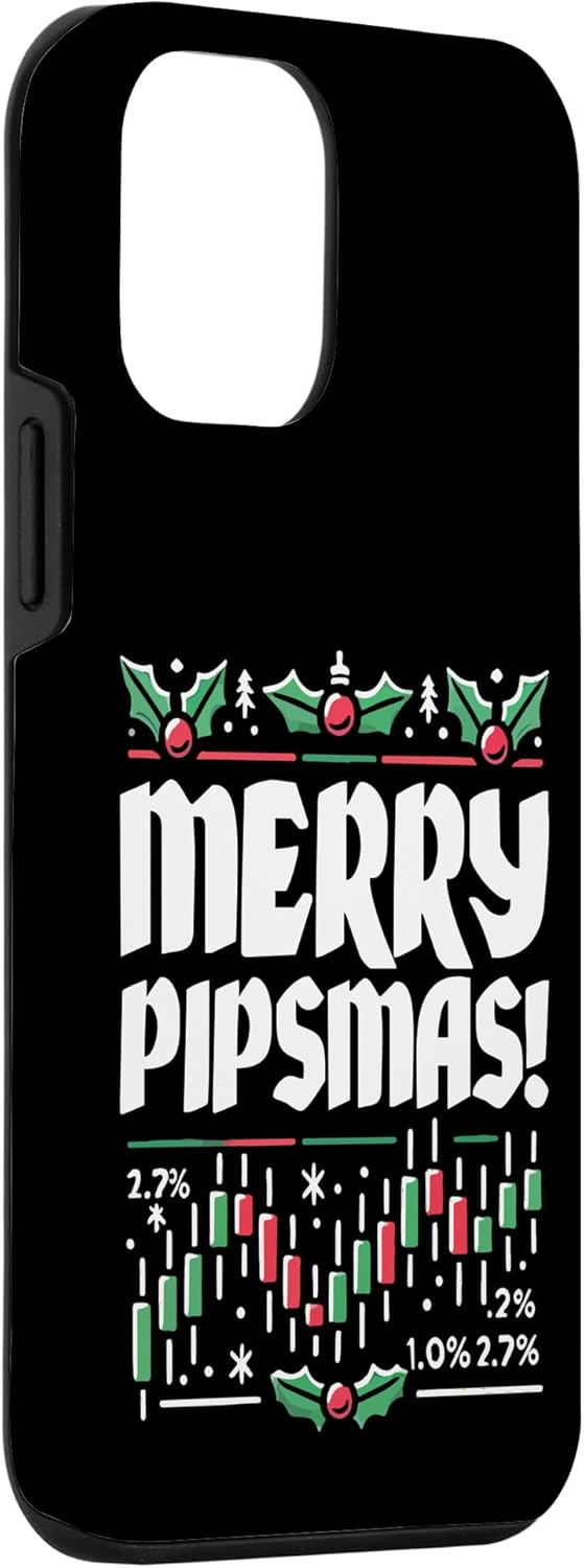 iPhone 12 mini Merry Pipsmas – Funny Christmas Forex Trading Trader Humor Case - Image 3