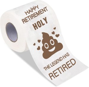 Happy Retirement Toilet Paper Gift ...