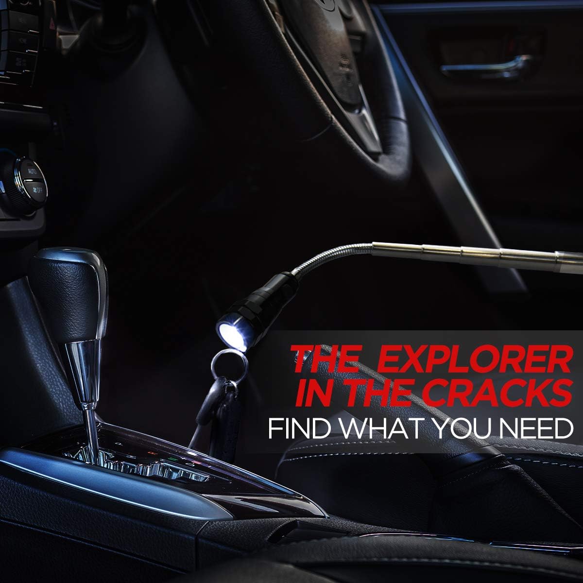 Hinshark Gifts for Men Him Dad, LED Magnetic Tool, Valentines Gifts for Him, Dad Birthday Gadgets Gifts for Men Who Have Everything, Mens Valentines Gifts, Fathers Day Gifts - Image 5