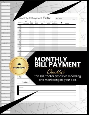 Bill Tracker with Monthly Bill Orga...