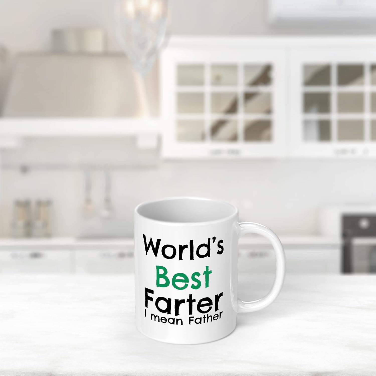Worlds best farter Mug 11oz ~ mean father ~ Fathers Day Gift ~ Dad Mug ~ Dad Birthday ~ Dad Coffee ~ Gift for Dad ~ first fathers day by the Print Maniacs - Image 6