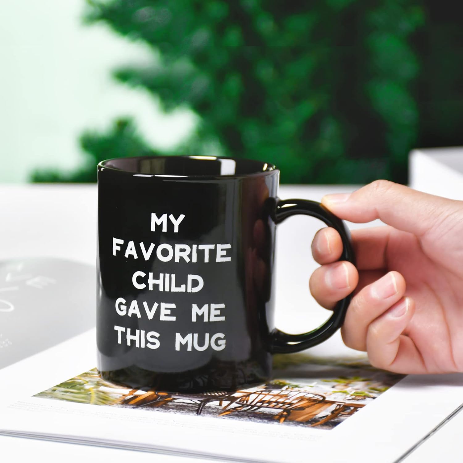OEAGO Gifts for Mum Dad, 330ml Ceramics Coffee Cup,Dad Birthday Gifts for Mum Grandpa Grandma,Presents for Husband Wife on Mothers Day Fathers Day Christmas - Image 7