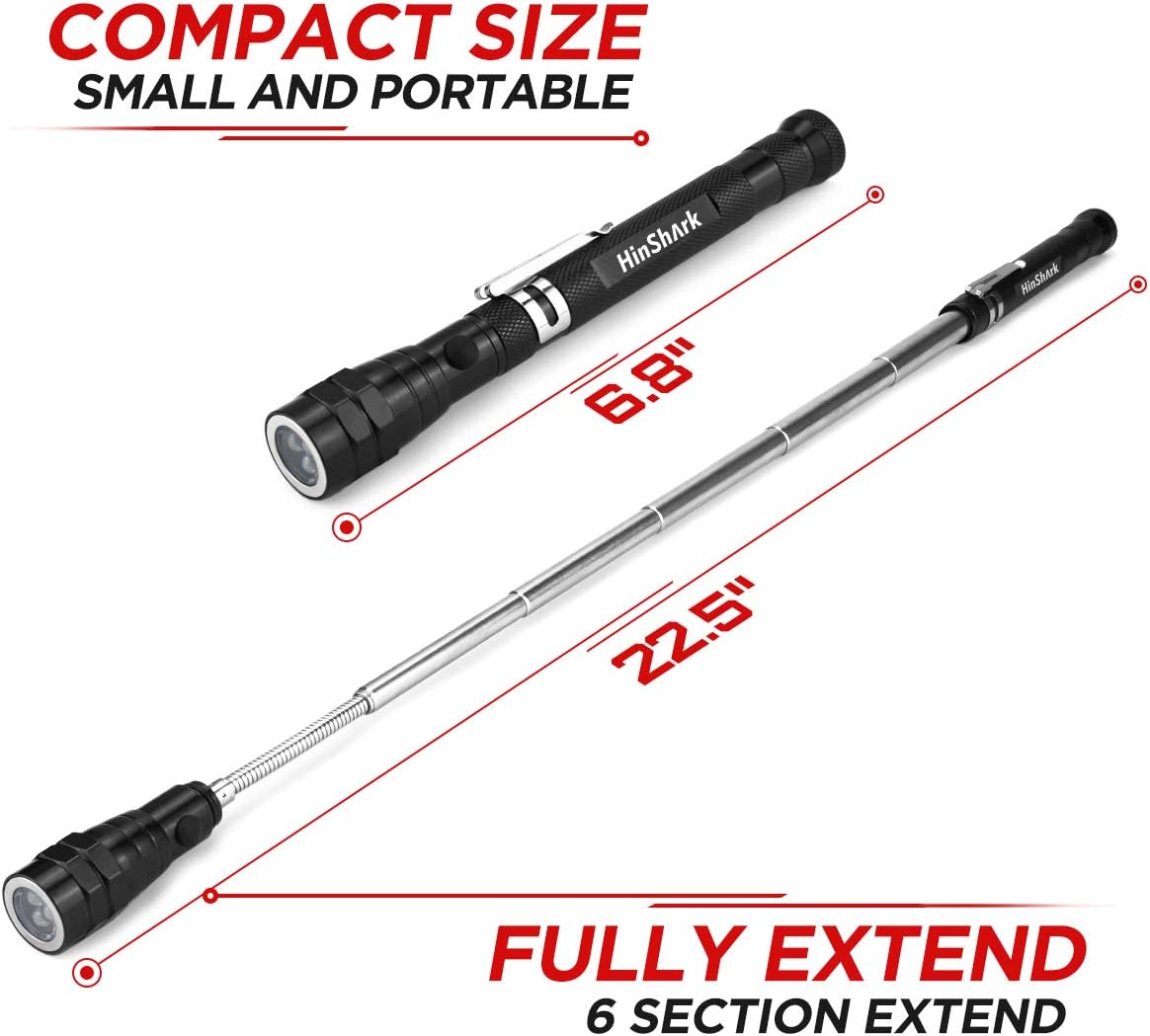 Hinshark Gifts for Men Him Dad, LED Magnetic Tool, Valentines Gifts for Him, Dad Birthday Gadgets Gifts for Men Who Have Everything, Mens Valentines Gifts, Fathers Day Gifts - Image 4