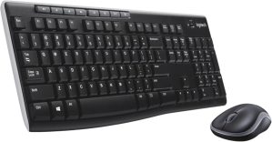 Logitech MK270 Wireless Keyboard an...