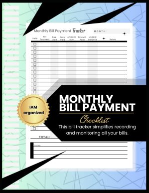 Bill Tracker with Monthly Bill Orga...