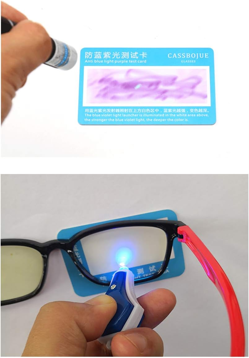 Anti Blue Light Glasses for Kids Computer Glasses,UV Protection Anti Glare Eyeglasses Computer Glasses Video Gaming Glasses for Children (Black-red) - Image 4