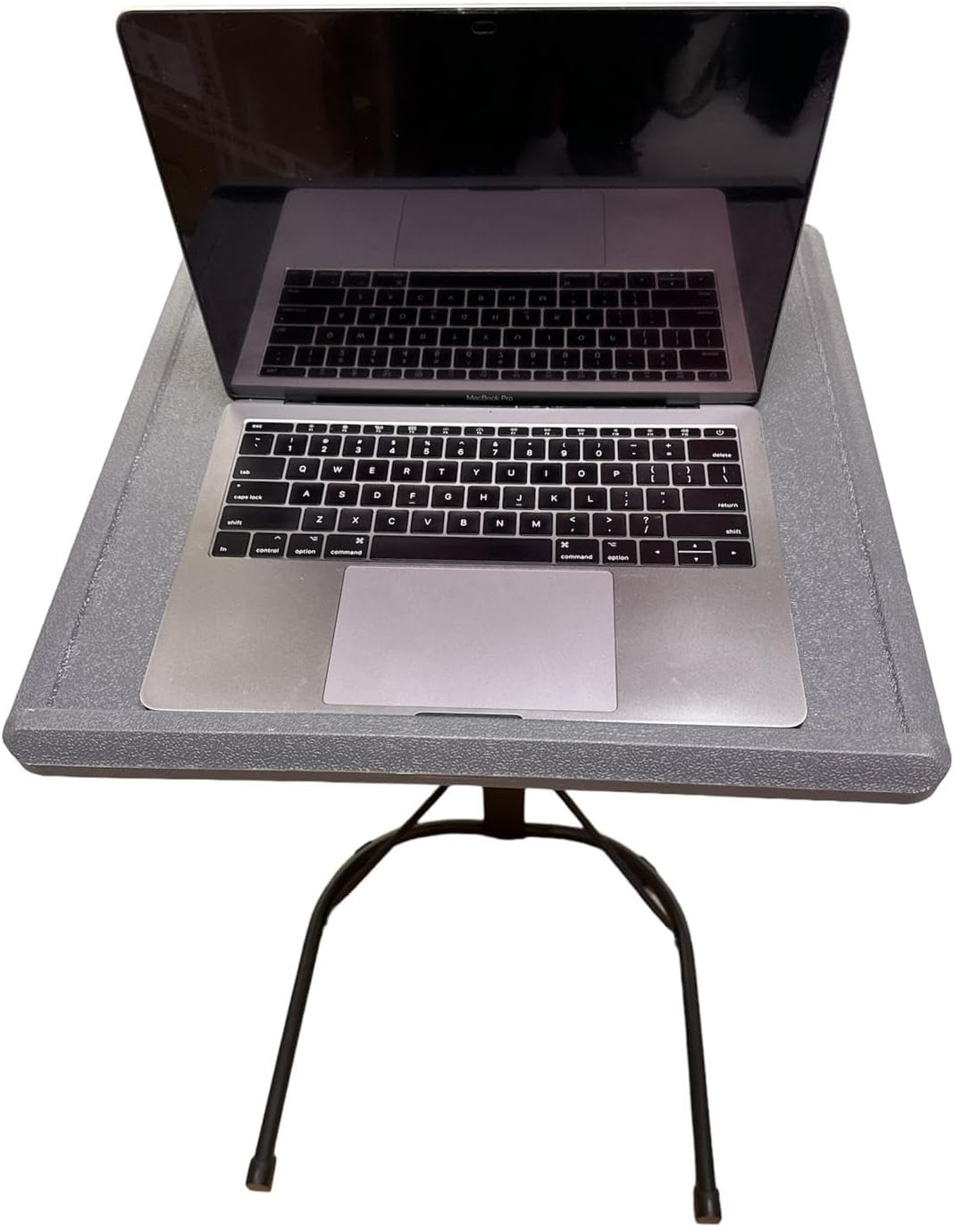 Folding Laptop Table | Adjustable Height & Tilt | Portable Desk for Bed, Sofa, Couch | Multi-Functional Laptop Stand | Ergonomic TV Tray, Standing Desk, Work from Home Table (Dark Grey) - Image 5