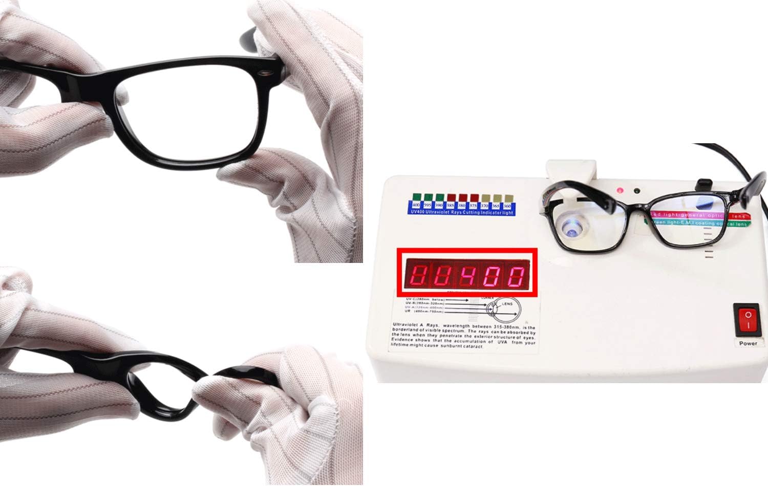 Anti Blue Light Glasses for Kids Computer Glasses,UV Protection Anti Glare Eyeglasses Computer Glasses Video Gaming Glasses for Children (Black-red) - Image 3