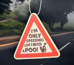 Funny Rude Joke Car Air Freshener |...