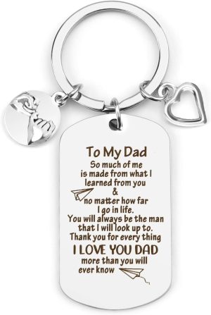 Hoosmoon Dad Gifts: Keyring, Birthd...