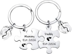 New Parents Keyring Daddy Mummy To ...