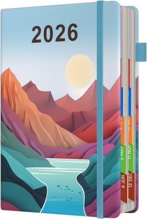 2026 Diary A5 Page a Day Runs Janua...