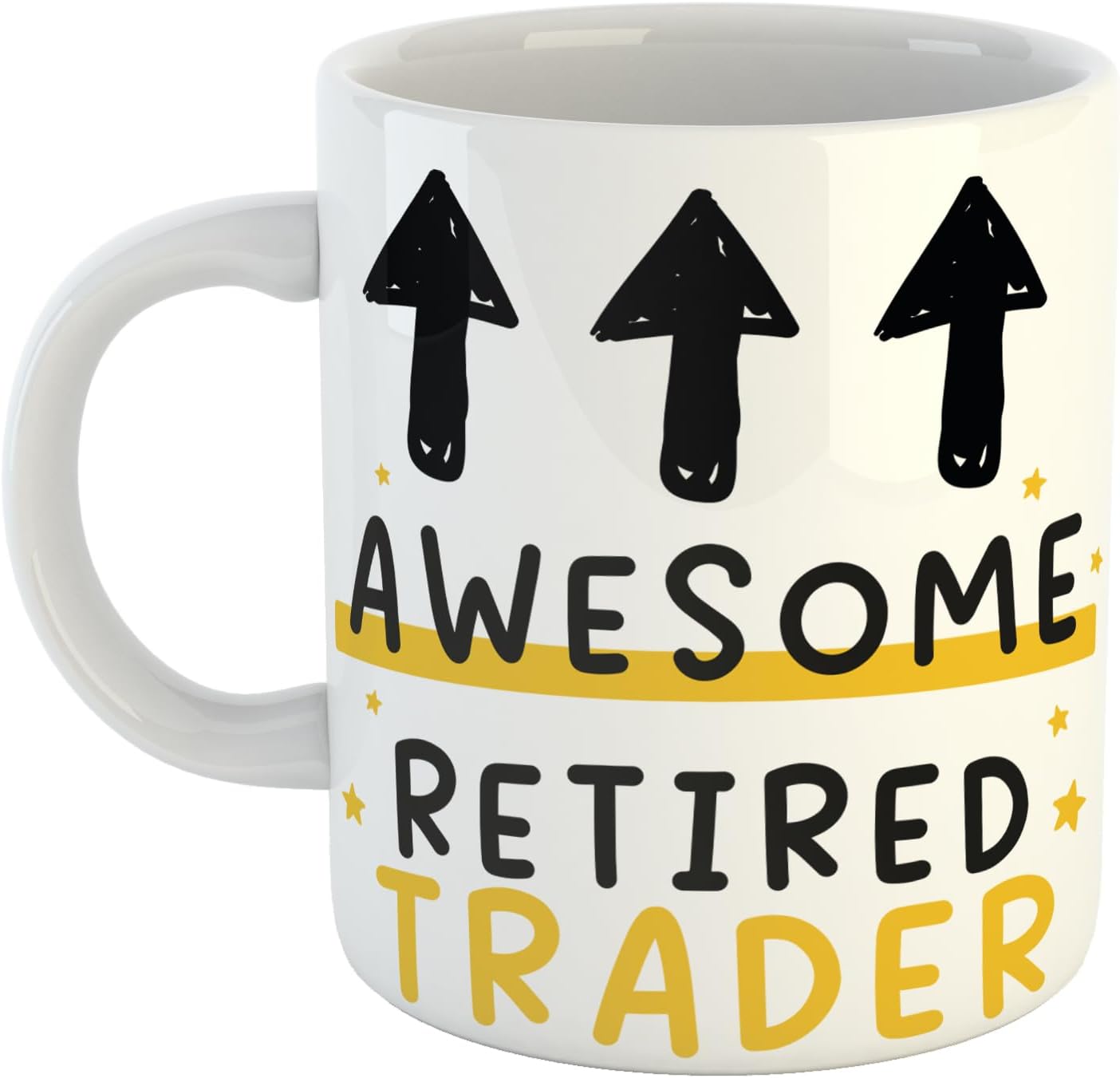 Awesome Retired Trader Ceramic Mug Keepsake for a Newly Retired Trader