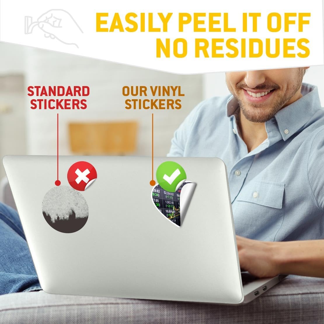 2 x Vinyl Stickers 7.5 cm - Heart Shape Stock Market Chart Stocks Shares Trade Art Print Decal Laptop Tablet Luggage Car Wall Fridge Door Sticker #52150 - Image 5