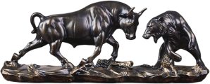 Bronze Wall Street Bull Statue Fina...
