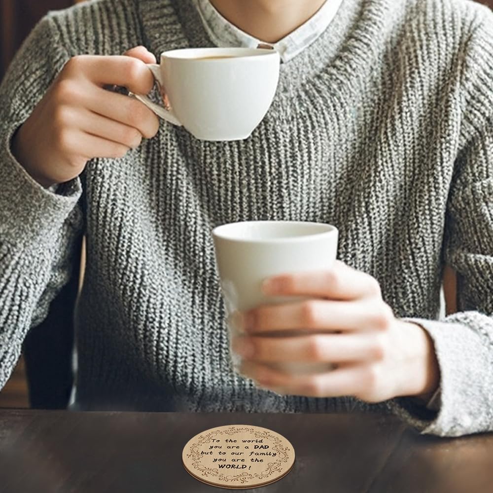 For Dad Gifts,Dad Birthday Gifts,Gifts For Dad,Presents For Dad,Dad Gifts From Daughter,Best Dad Gifts,Gifts Ideas For Dad,Coaster Gift,Fathers Day Presents - Image 6