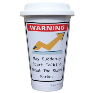 Stock market Ceramic Travel Mug ...