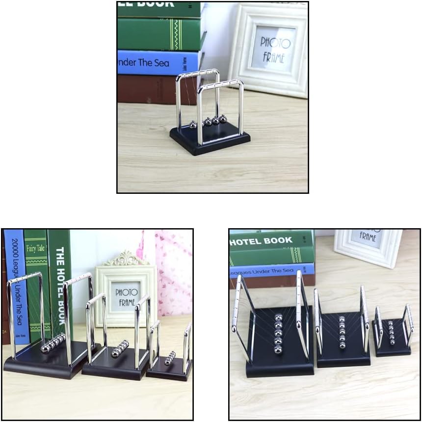 Desk Gadgets Desk Toy Interesting Physics Ball of Office Decoration - Image 5