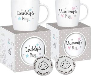 New Parents Set of 2 Mummy and Dadd...