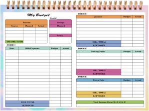 Household Book | B5 Expense Tracker...