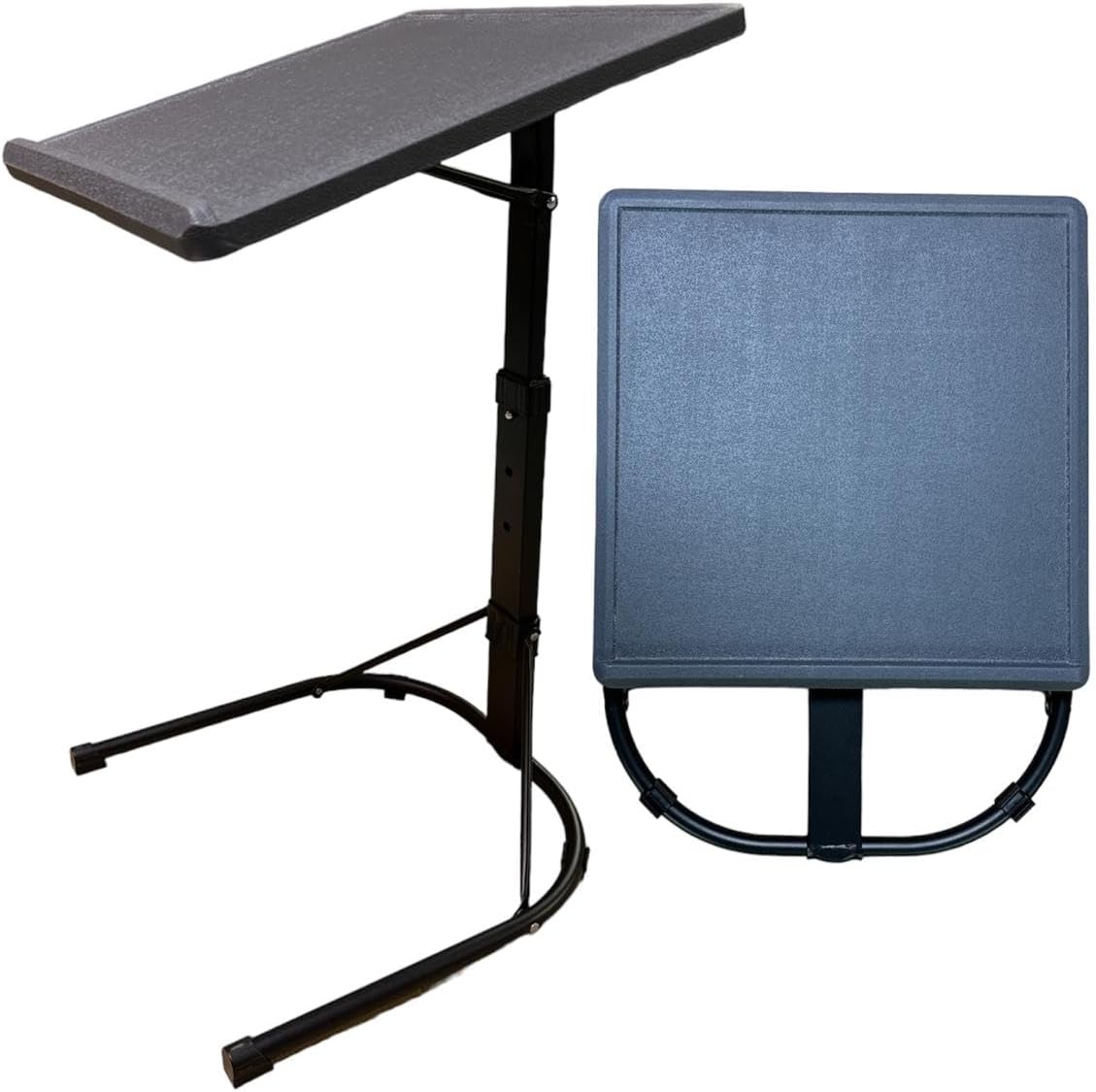 Folding Laptop Table | Adjustable Height & Tilt | Portable Desk for Bed, Sofa, Couch | Multi-Functional Laptop Stand | Ergonomic TV Tray, Standing Desk, Work from Home Table(Black) - Image 6