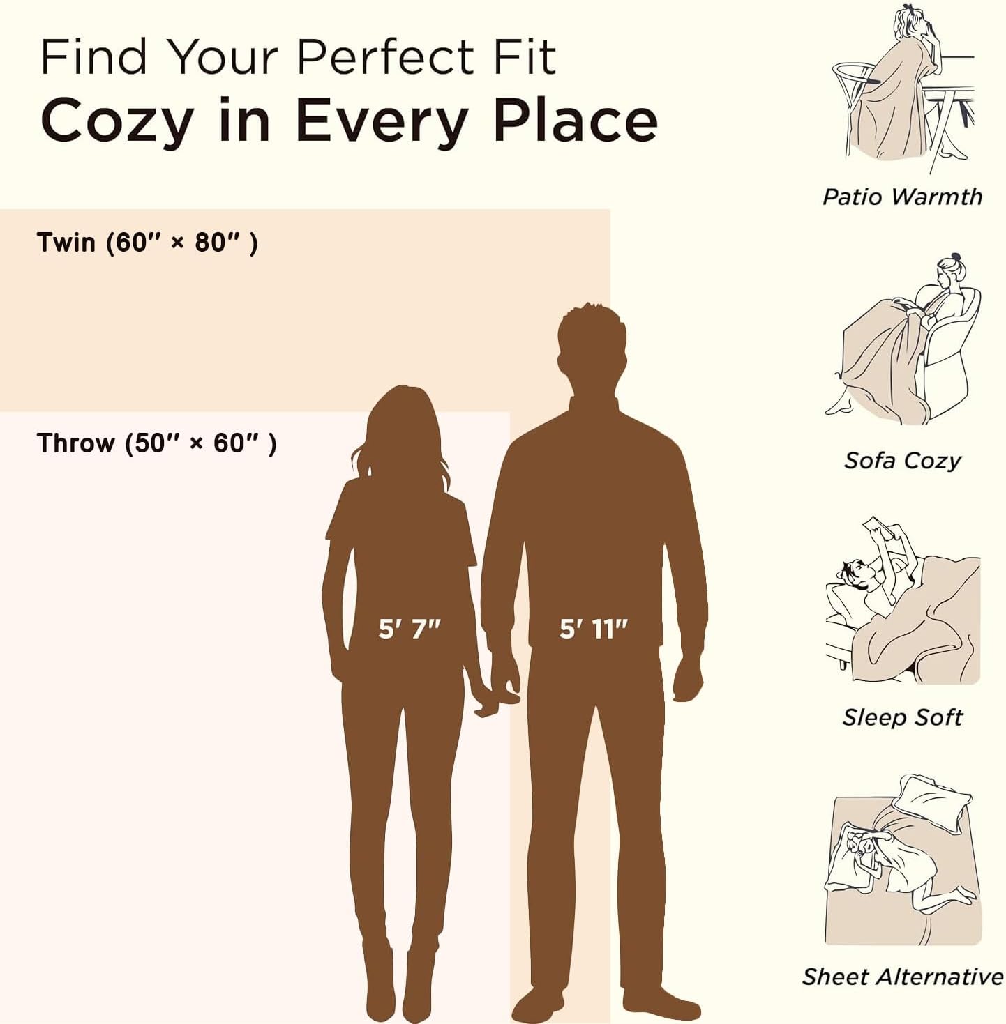 Retirement Blanket for Men – Soft Flannel Throw with Heartfelt Letter Print, Inspirational Retirement Gifts for Dad, Husband, Colleague or Friend, Cozy Blanket for Home, Sofa and Travel 60x50 Inches - Image 7