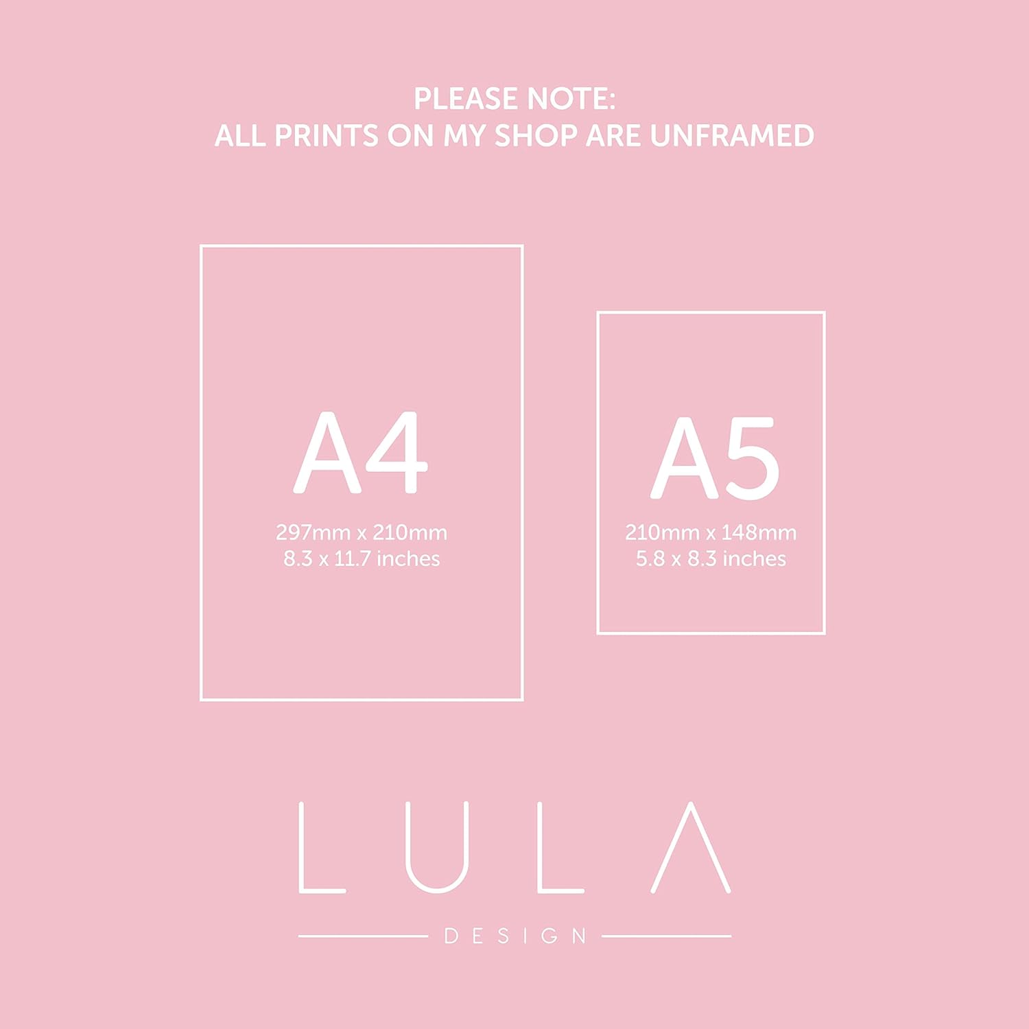 Lula Design Mum and Dad Poem A4 or A5 Print Unframed Print - Gift Mum and Dad, Gift for Parents, Thank you Gift for Parents from children or child (Size: A4-29.7cm x 21cm, Style: From Child) - Image 7