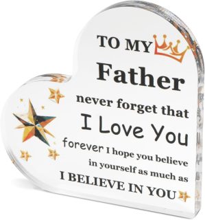 Heart-Shaped Transparent Acrylic Pl...