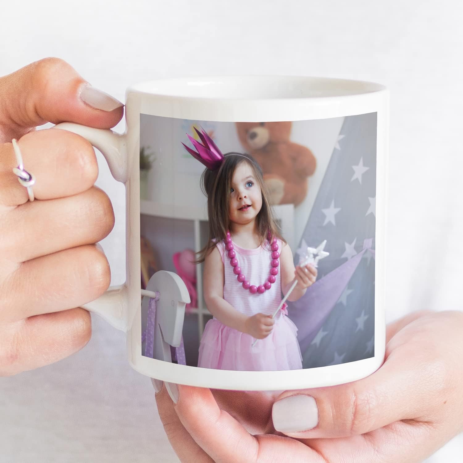 Thoughtful Gifts Premium Personalised Mug for Grandad, Add Name and a Special Photo, Cup Father’s Day, Photo Day Mug, Gift Christmas or Birthday Present - Image 3
