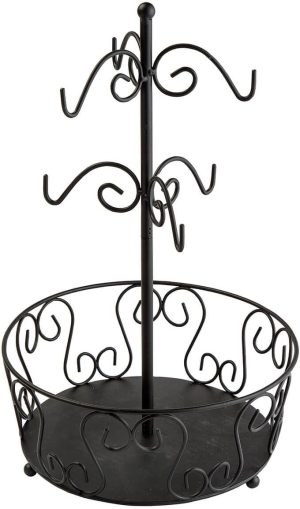 Mug Rack with Coffee Pod Storage