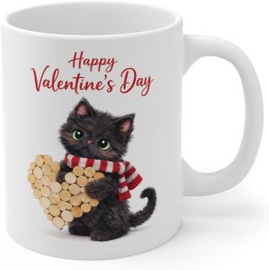 Happy Valentine’s Day Mug,Cut...