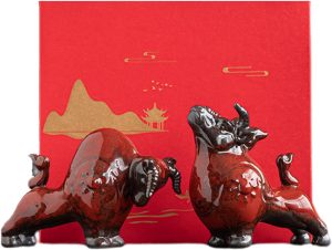 Bull Statue Wall Street Bull Cerami...