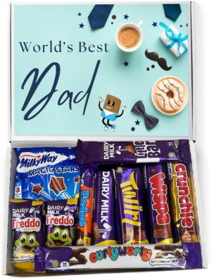 Best Dad Chocolate Gift Set. Dad Gi...