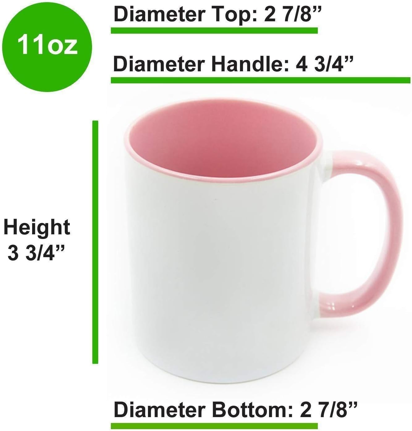 World's Best Mumma Coffee Tea Cocoa Soup Daily use Mug Birthday Gift Mother's Day C Handle Unique Ceramic Cup Mug. (Pink Inside and Handle) - Image 2