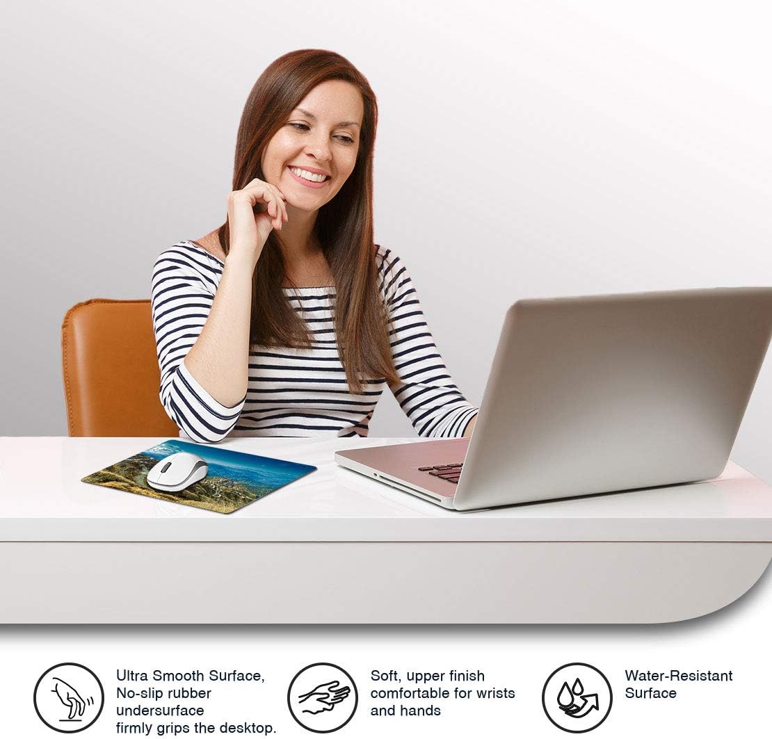 Silk Trading Route China India Mouse Mat Pad Computer PC Laptop Gaming Office Home Desk Accessory Gadget 3527 - Image 3