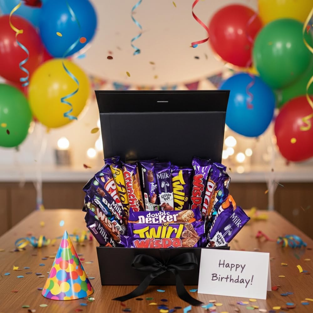 Luxury Chocolate Hamper Mega Selection Chocolate Gifts Box Ideal for Men's Birthday for Men Sweet Box | Womens Gift for Christmas Thank You Anniversary - Image 5