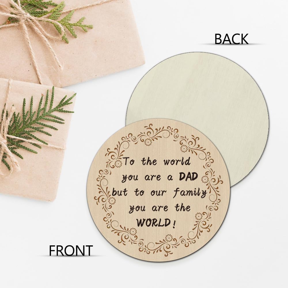 For Dad Gifts,Dad Birthday Gifts,Gifts For Dad,Presents For Dad,Dad Gifts From Daughter,Best Dad Gifts,Gifts Ideas For Dad,Coaster Gift,Fathers Day Presents - Image 4