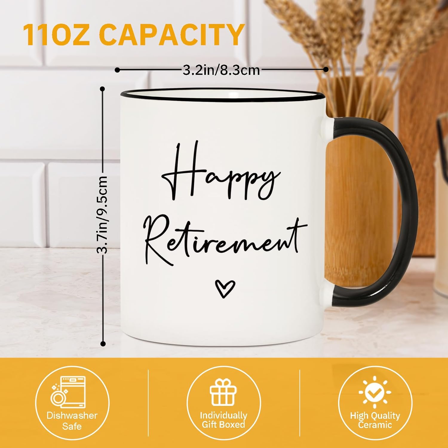 Retirement Gifts for Women Men, Funny Retirement Mug Gift Ideas for Women Friend, Mum, Dad, Colleagues, Boss, Teachers, Not My Problem Anymore Decorations, Goodbye Farewell Leaving Gifts - Image 6