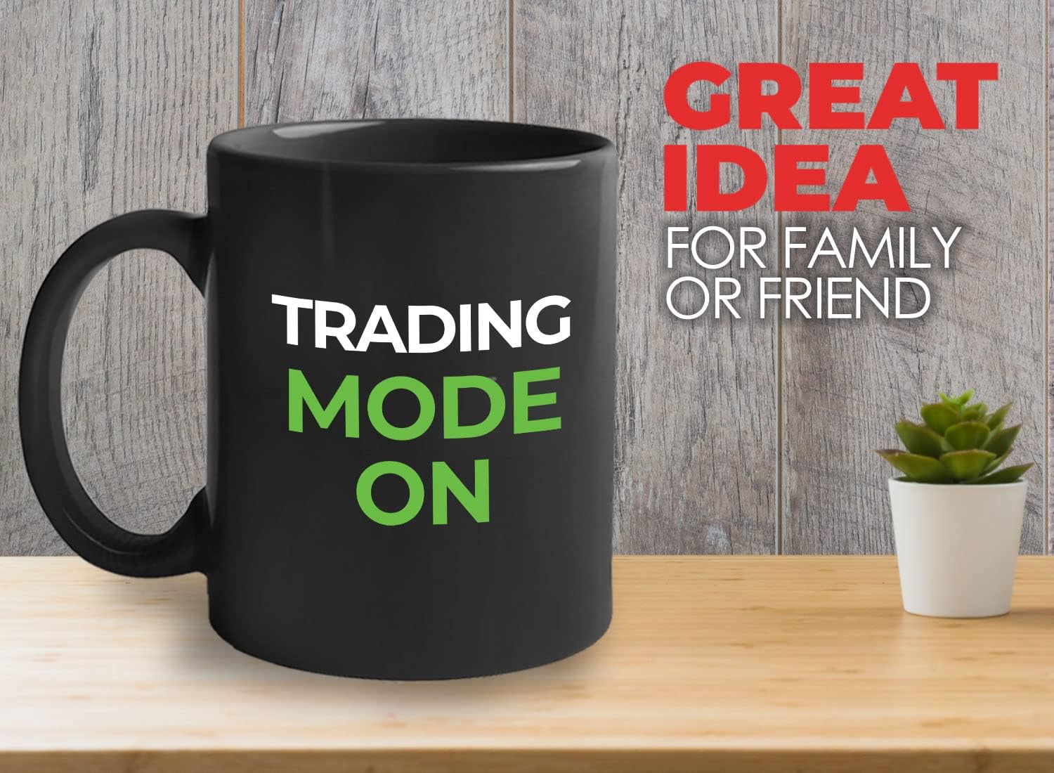 Stock Trader Coffee Mug 11oz Black - Trading Mode On - Stock Trader Trading Day Trader Stock Market Brokers Digital Currency - Image 3
