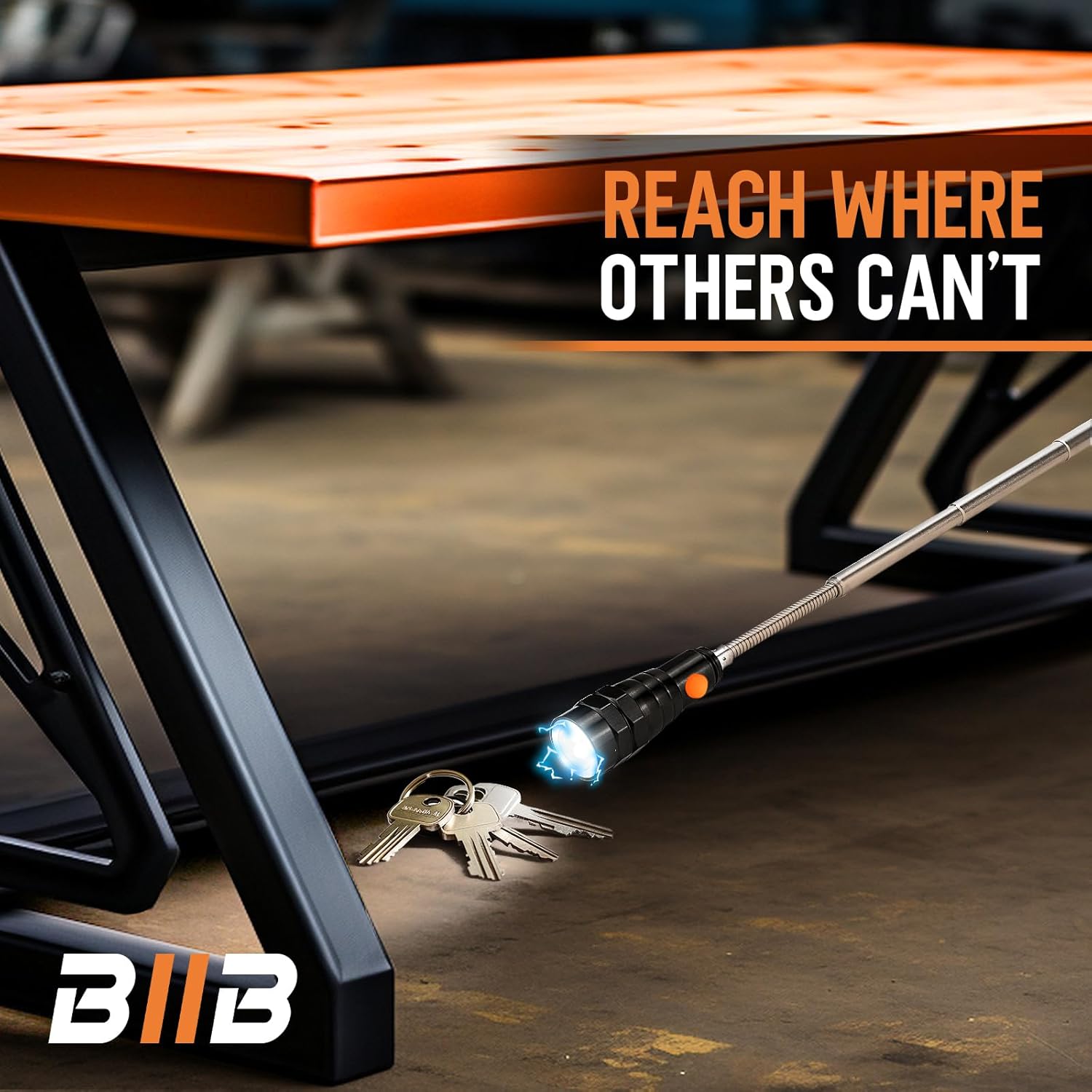 BIIB Gifts for Men, LED Magnetic Tool Gadgets, Valentines Gifts for Him Dad Birthday Presents for Men, Hand Tools Car Accessories, Fathers Day Presents - Image 4