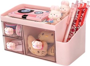 Marte Vanci Desk Organiser with 3 D...