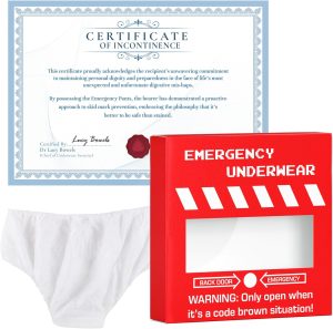 Funny Gift For Him Emergency Underw...