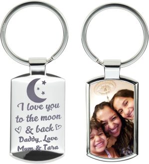 Personalised Photo Keyring, Custom ...