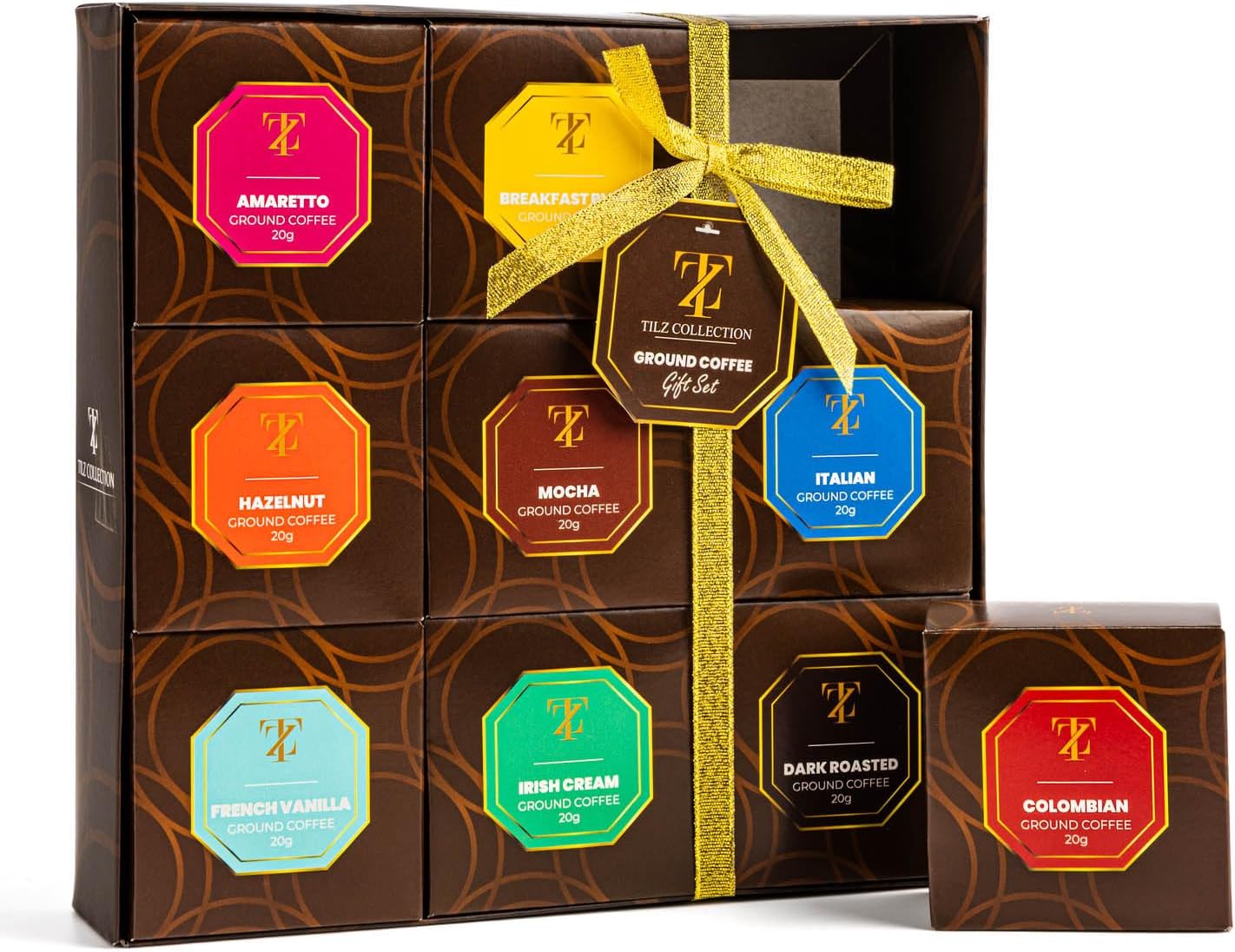 Coffee Gift Set - Coffee Gifts For Men, Women |9pk Ground Coffee For Cafetiere |Christmas Hamper Gifts For Women, Cappuccino, Latte Gifts For Her, Christmas, Birthday, Secret Santa, Stocking Filler - Image 4