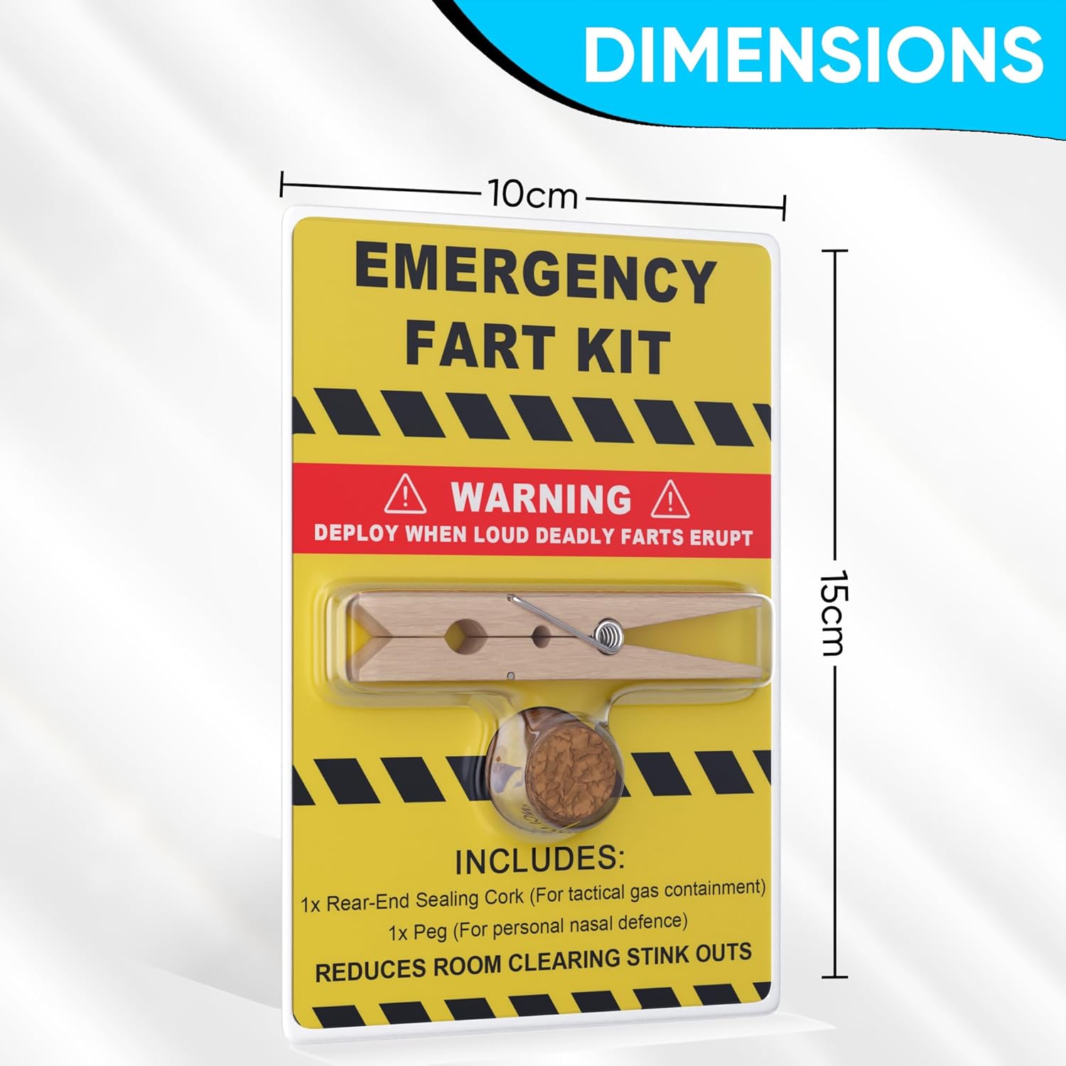 Funny Gift For Her Emergency Fart Kit Valentines Day Gift Present Novelty Birthday Gifts For Dad Boyfriend Him Husband Joke Valentine's Day Gifts - Image 2